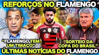 ULTIMATO FINAL do FLAMENGO para CONTRATAR CLAUDINHO! SORTEIO da COPA do BRASIL! NOTÍCIAS DO FLAMENGO