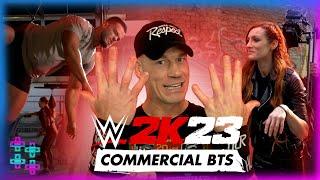 Behind the Scenes of WWE 2K23's Commercial with John Cena, Cody Rhodes, Rhea Ripley and more!