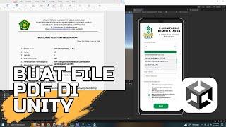 BUAT FILE PDF DI UNITY - APLIKASI FORM MONITORING MOBILE