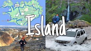 ISLAND || 14 Tage Reiseroute Hochland & Ringstraße || Mietwagen & Camping