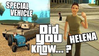 GTA San Andreas Secrets and Facts 48 How To Get Girlfriend, Helena, Tractor, Cluckin' Bell