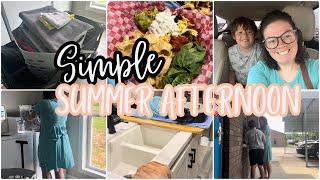 Simple Summer Afternoon In The Life || Everyday Homemaking
