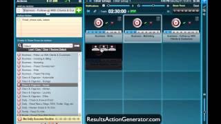 Results Action Generator | Time Boxing Software | Overview | Time Mangement Software