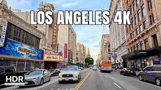 Ultimate Downtown LA Drive 4K