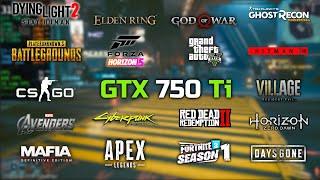 Nvidia GeForce GTX 750 Ti In 2022 | 20 Games Tested | #gtx750ti