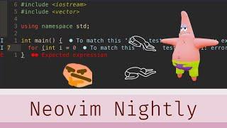 Neovim Nightly: Native LSP with Autocompletion and Linting