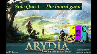 Arydia: Side Quest - The board game (Von Open Worlds, Lebendigkeit, Spielmechanik und Motoren)