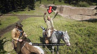 What happens if you let the old man win the race? - RDR2