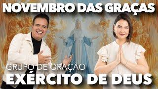 SEX.08.NOV - AO VIVO - 12h00 - EXÉRCITO DE DEUS - GRATIDÃO | Oração do Terço