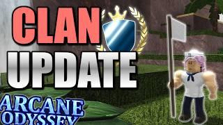 Arcane Odyssey CLANS AND BUILDING UPDATE CONFIRMED SOON!