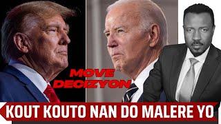 GWO KOUT KOUTO NAN DO MALELRE ETAZINI - TRUMP BLOKE LWA BIDEN POU PINI MINORITE YO  - ABNER GELIN