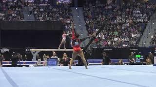 Jordan Chiles -  Floor Exercise -  2024 Core Hydration Classic  - Senior Women Session 2