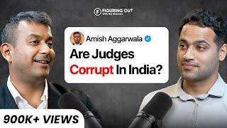 Reality Of Justice System, Lawyers, Supreme Court & Fake Cases - Amish Aggarwala | FO268 Raj Shamani