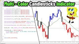 Creating a Multi-Color Candlesticks/Bars Chart MT5 Indicator in MQL5/MT5 [PART 511]#forexalgotrader