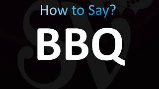 How to Pronounce ''BBQ'' (CORRECTLY!)