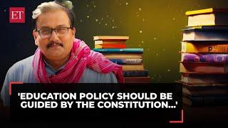 Revised NCERT Textbook row: Education policy should be  guided by constitution..., says Manoj Jha