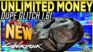 Cyberpunk 2077 UNLIMITED MONEY Duplication Glitch 1.61 - Easy and Fast Money Exploit - Level Up Fast