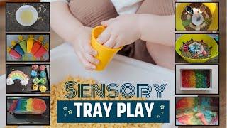 8 DIY Sensory Tray Play Activities to Keep Kids+Toddlers Busy in Isolation and Instagram Inspiration