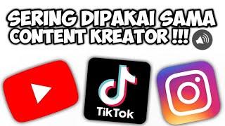 Sound Effect Yang Paling Sering Dipakai Untuk Editing Video