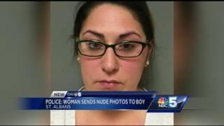 Vermont woman suspected of sending lude photos to young boy