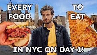 Perfect 1st Day of Eating in NYC Restaurant Guide | Jeremy Jacobowitz