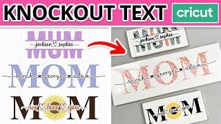 3 WAYS TO KNOCKOUT TEXT IN CRICUT DESIGN SPACE AND MAKE SUBWAY TILE SIGNS - 2022 TUTORIAL