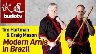 Datu Tim Hartman e PG Craig Mason - Modern Arnis in Brazil