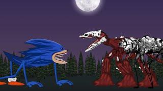 Shin Sonic Tapes vs Infected Sky, Gorefiled . Animation Drawing Cartoon.