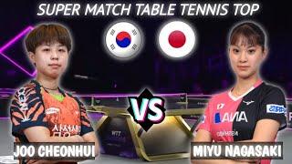 Miyu Nagasaki vs Joo Cheonhui WTT Star Contender Bangkok