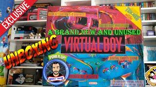 Unboxing a Brand New Unsold Virtual Boy + Review !