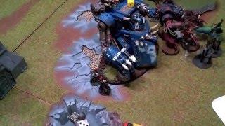 MiniWargamer Jay vs Skari Warhammer 40k Orkz vs Dark Eldar Battle Report