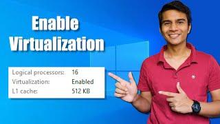 How to Enable Virtualization in Windows 10 PC Easily | Enable VT-x in Bios
