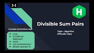 Divisible Sum Pairs |  [HackerRank] | Problem Solving | Algorithm