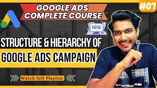 Structure & Hierarchy of Google Ads Account | Structure of Google Ads Campaign #07