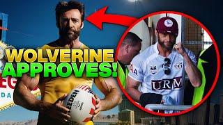 Hugh Jackman to Help Promote NRL Season Opener! | NRL Las Vegas 2024