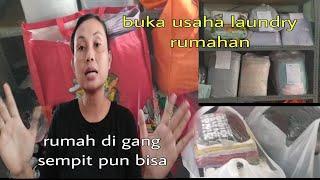 Tips buka usaha laundry rumahan || gak harus buka di pinggir jalan raya