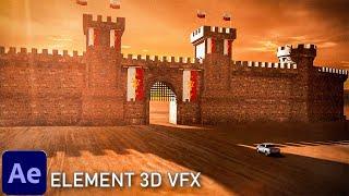 Element 3d After Effects |Element3d VFX Tutorial After Effects Tutorial [Hindi]