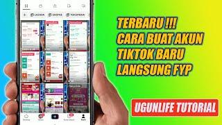 Terbaru !!! Cara Buat Akun Tiktok Baru Langsung fyp