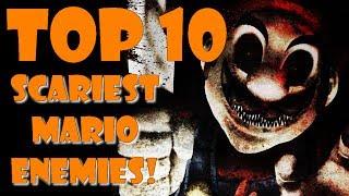 Top 10 SCARIEST Mario Enemies!