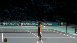 soderling big forehand v del Potro