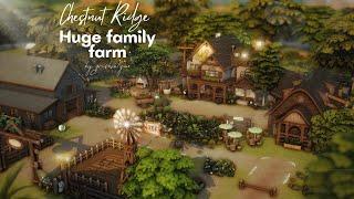 Огромная семейная ферма  | Обзор | The Sims 4 | No CC