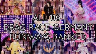 ALL 116 Drag Race Germany RUNWAYS RANKED | Drag Race Germany