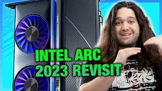 Intel Arc 2023 Revisit & Benchmarks: A770 & A750 GPU Updated Tests