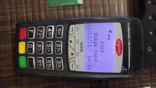 How to use debit card in swipe pos machine
