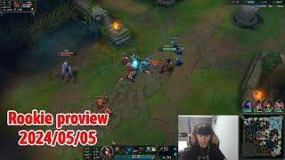 Rookie proview 2024/05/05 twisted fate taliyah Korea challenger | Rookie 第一视角