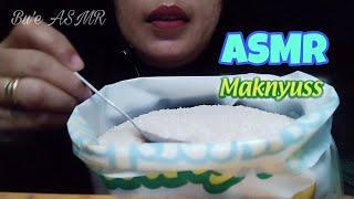 ASMR RAW RICE || MAKAN BERAS PREMIUM MAKNYUSS || ASMR INDONESIA