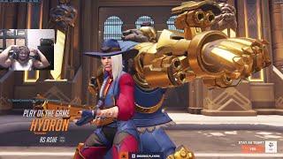POTG! HYDRON PRO ASHE TOP 500 GAMEPLAY ON MIDTOWN OVERWATCH 2 SEASON 11