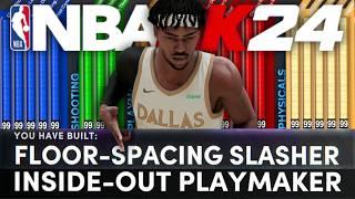 BEST GUARD BUILD in NBA 2K24! NEW BEST INSIDE-OUT PLAYMAKER BUILD • BEST FLOOR SPACING SLASHER BUILD