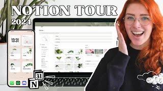 This Notion set-up took 5+ years to build - Notion 2024 tour [including FREE template]