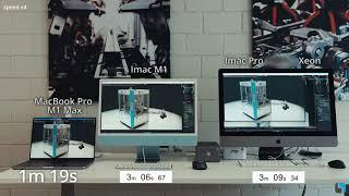 Blender Rendering - iMac Pro vs iMac M1 vs MacBook Pro M1 MAX